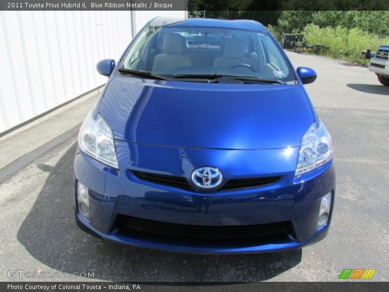 Blue Ribbon Metallic / Bisque 2011 Toyota Prius Hybrid II