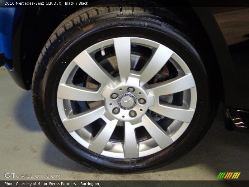Black / Black 2010 Mercedes-Benz GLK 350