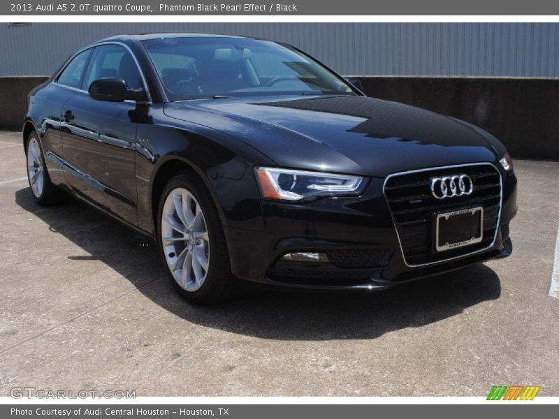Phantom Black Pearl Effect / Black 2013 Audi A5 2.0T quattro Coupe