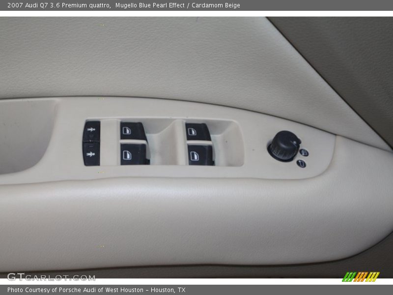 Mugello Blue Pearl Effect / Cardamom Beige 2007 Audi Q7 3.6 Premium quattro