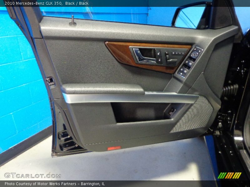 Black / Black 2010 Mercedes-Benz GLK 350