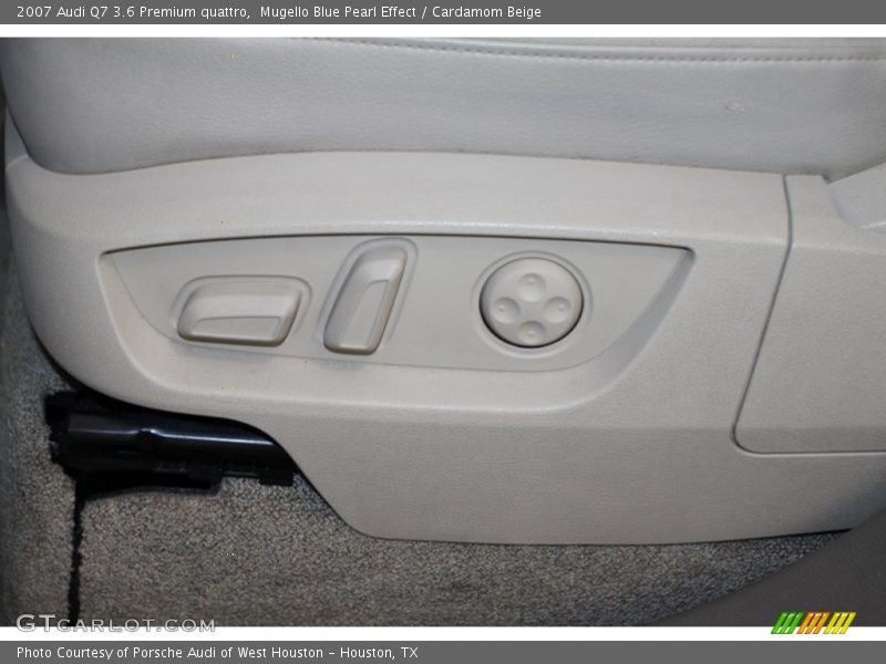 Mugello Blue Pearl Effect / Cardamom Beige 2007 Audi Q7 3.6 Premium quattro
