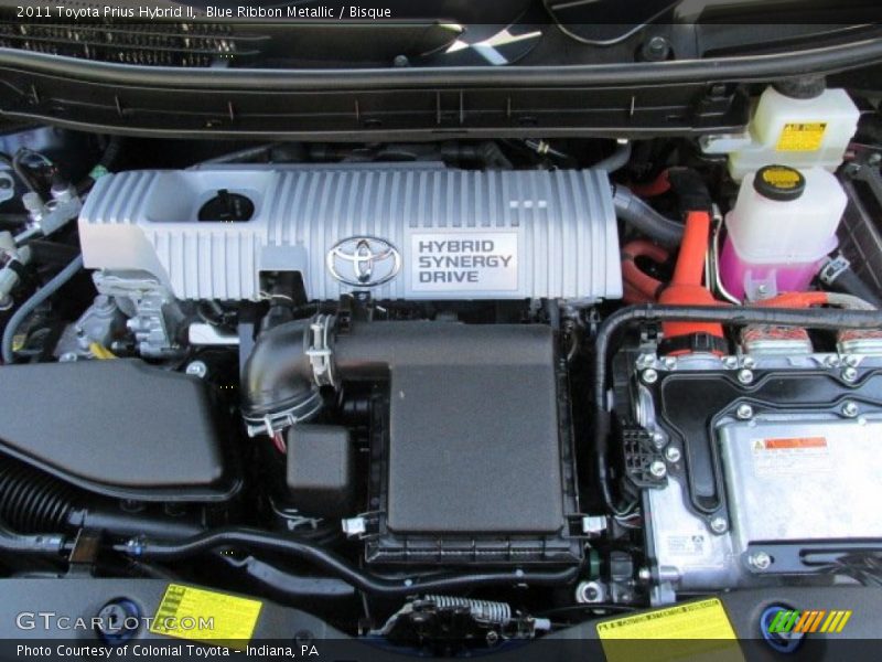 Blue Ribbon Metallic / Bisque 2011 Toyota Prius Hybrid II