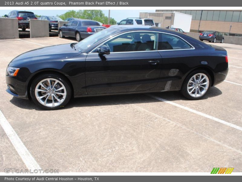 Phantom Black Pearl Effect / Black 2013 Audi A5 2.0T quattro Coupe