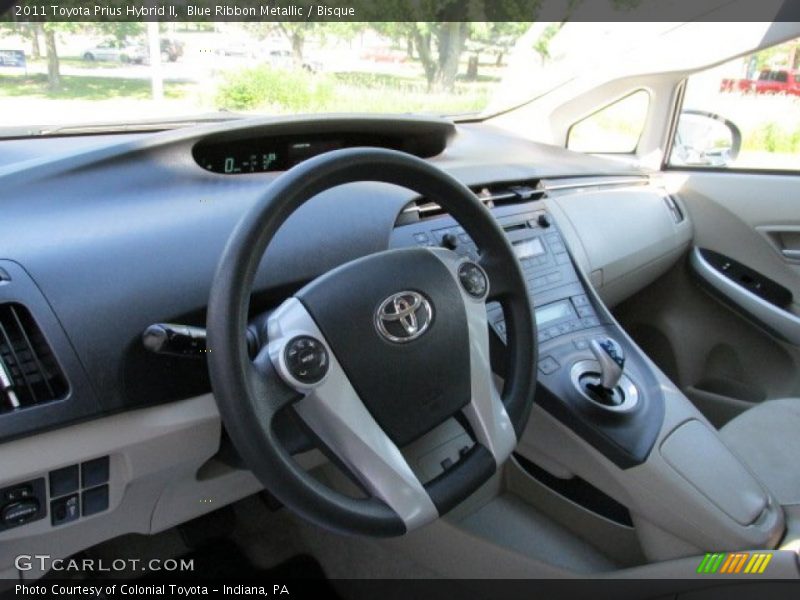 Blue Ribbon Metallic / Bisque 2011 Toyota Prius Hybrid II