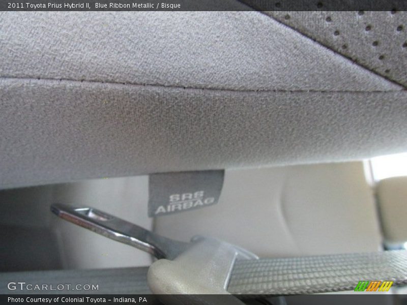 Blue Ribbon Metallic / Bisque 2011 Toyota Prius Hybrid II