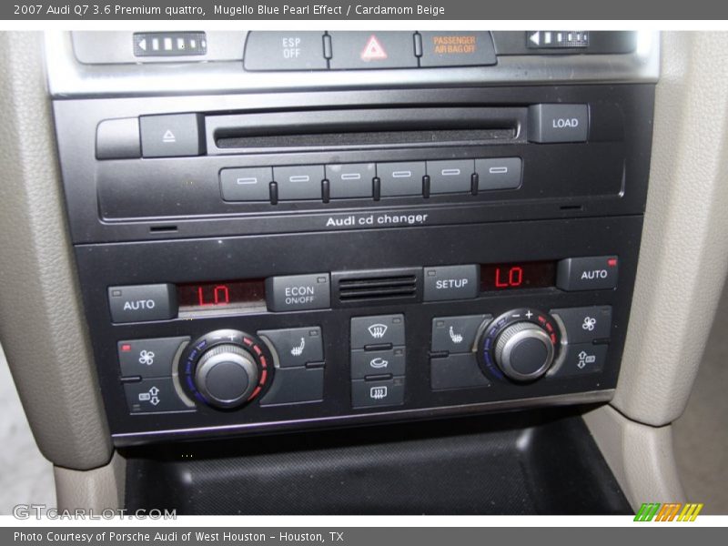 Mugello Blue Pearl Effect / Cardamom Beige 2007 Audi Q7 3.6 Premium quattro