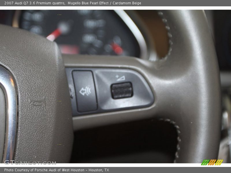 Mugello Blue Pearl Effect / Cardamom Beige 2007 Audi Q7 3.6 Premium quattro
