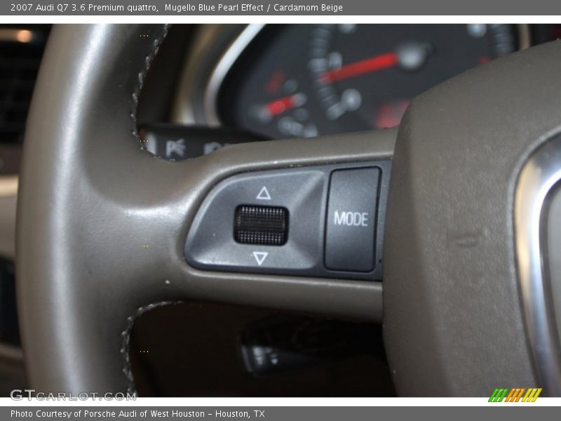 Mugello Blue Pearl Effect / Cardamom Beige 2007 Audi Q7 3.6 Premium quattro