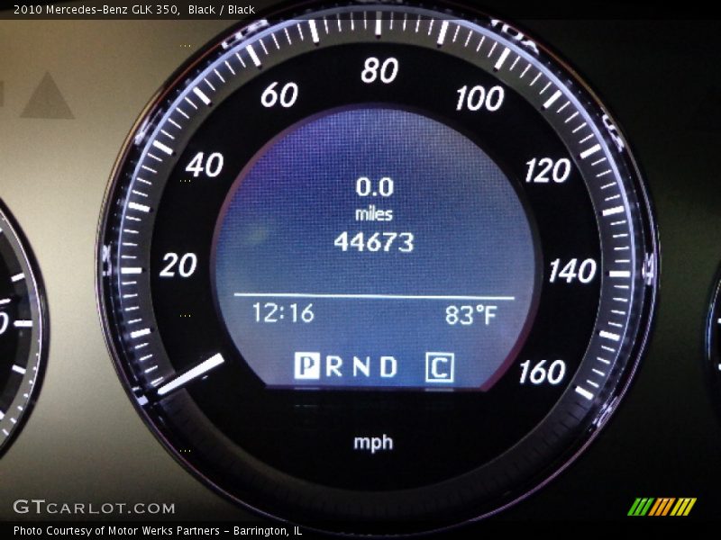 Black / Black 2010 Mercedes-Benz GLK 350