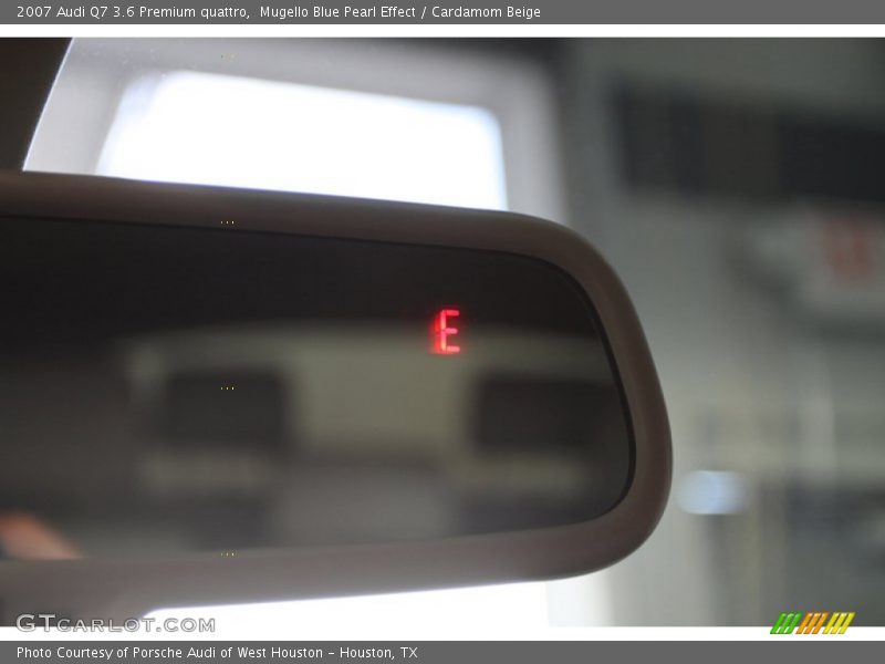 Mugello Blue Pearl Effect / Cardamom Beige 2007 Audi Q7 3.6 Premium quattro