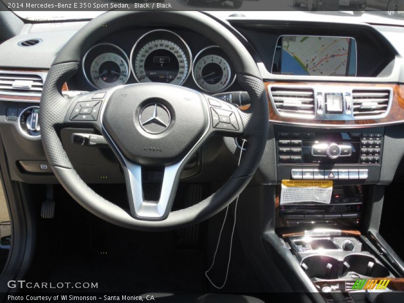 Black / Black 2014 Mercedes-Benz E 350 Sport Sedan