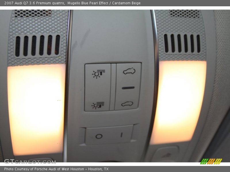 Mugello Blue Pearl Effect / Cardamom Beige 2007 Audi Q7 3.6 Premium quattro