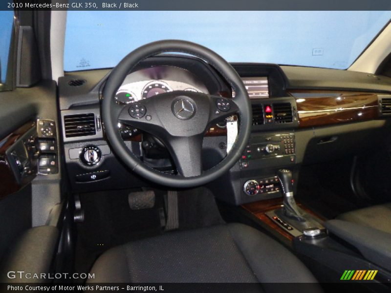 Black / Black 2010 Mercedes-Benz GLK 350