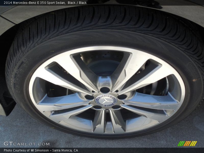 Black / Black 2014 Mercedes-Benz E 350 Sport Sedan