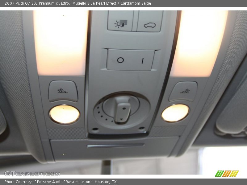 Mugello Blue Pearl Effect / Cardamom Beige 2007 Audi Q7 3.6 Premium quattro