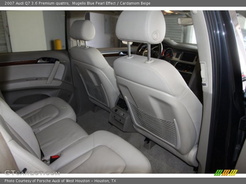 Mugello Blue Pearl Effect / Cardamom Beige 2007 Audi Q7 3.6 Premium quattro