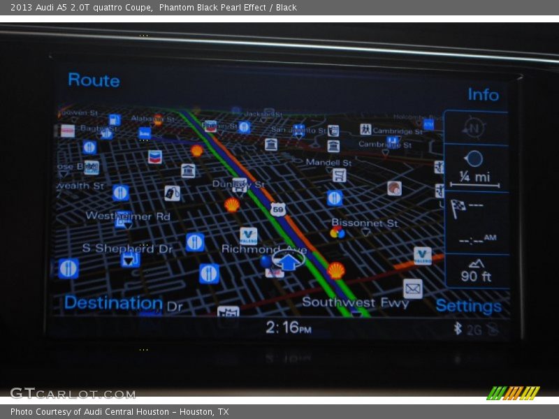Phantom Black Pearl Effect / Black 2013 Audi A5 2.0T quattro Coupe