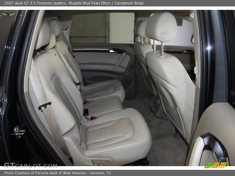 Mugello Blue Pearl Effect / Cardamom Beige 2007 Audi Q7 3.6 Premium quattro