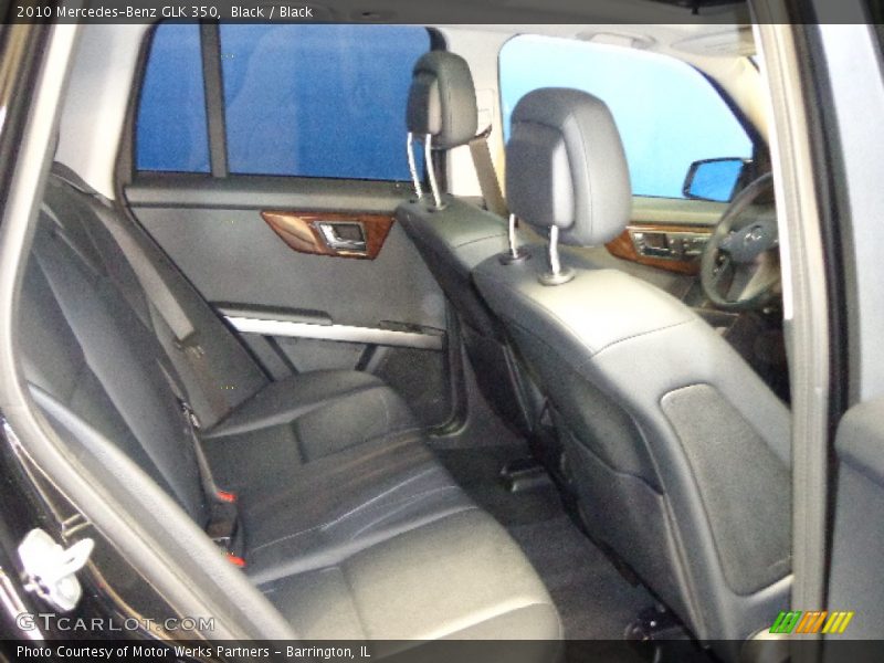 Black / Black 2010 Mercedes-Benz GLK 350