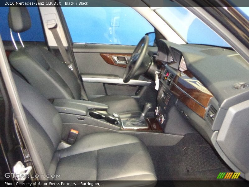 Black / Black 2010 Mercedes-Benz GLK 350