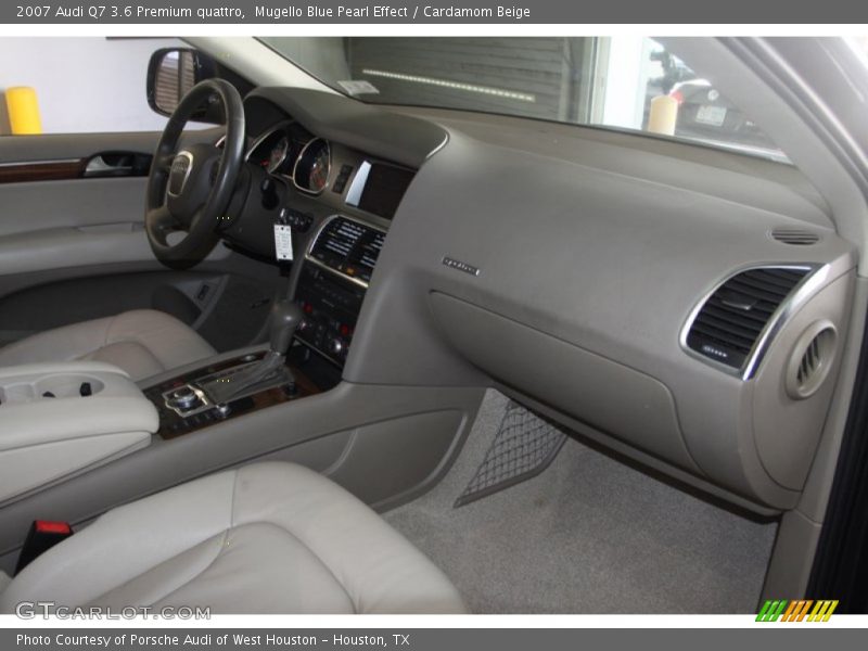 Mugello Blue Pearl Effect / Cardamom Beige 2007 Audi Q7 3.6 Premium quattro