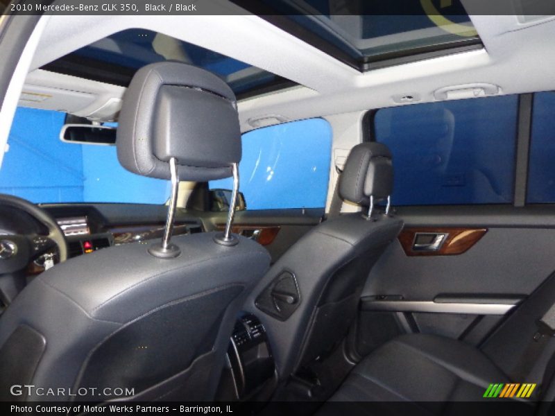 Black / Black 2010 Mercedes-Benz GLK 350