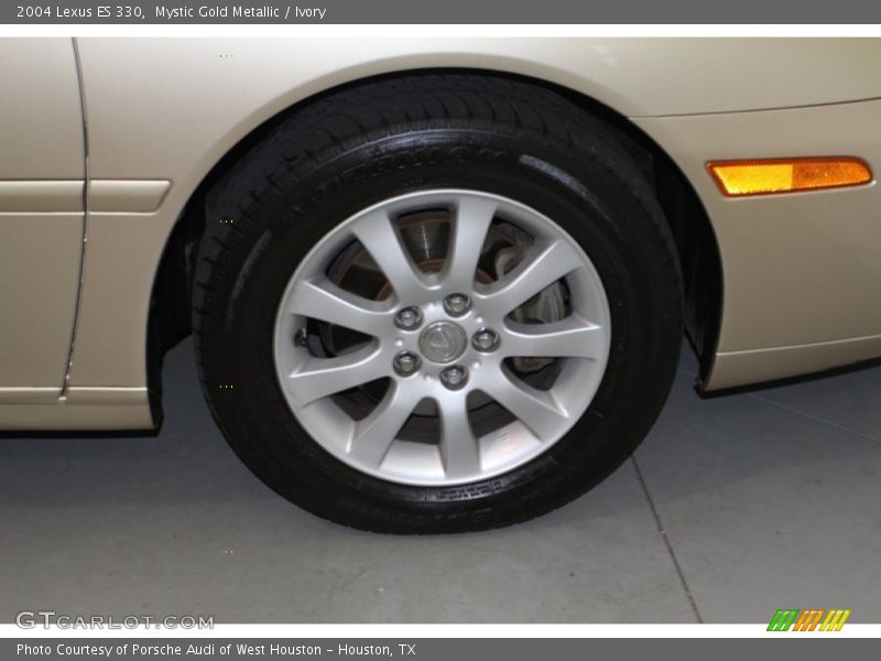 Mystic Gold Metallic / Ivory 2004 Lexus ES 330