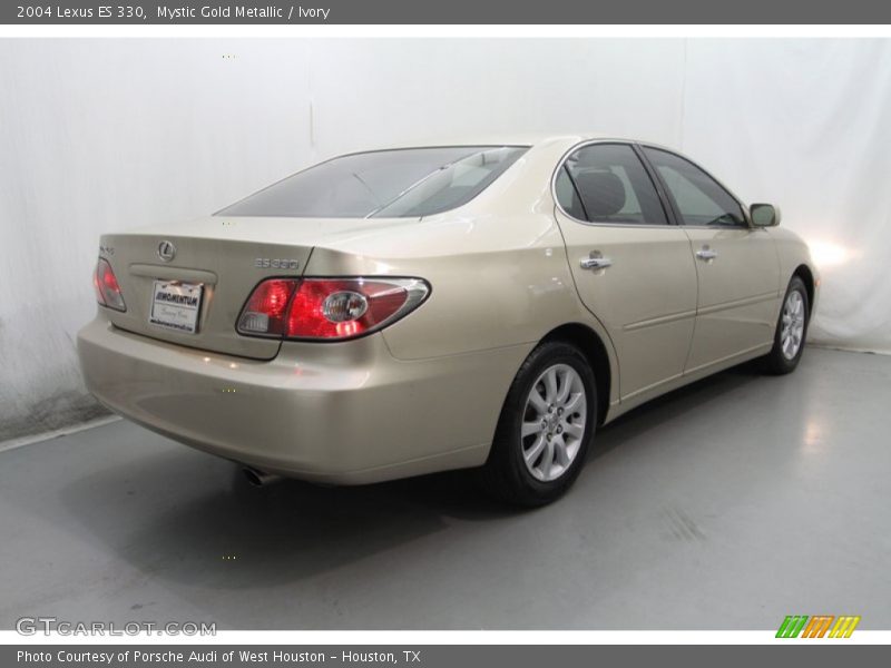 Mystic Gold Metallic / Ivory 2004 Lexus ES 330
