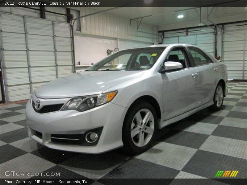 Classic Silver Metallic / Black 2012 Toyota Camry SE