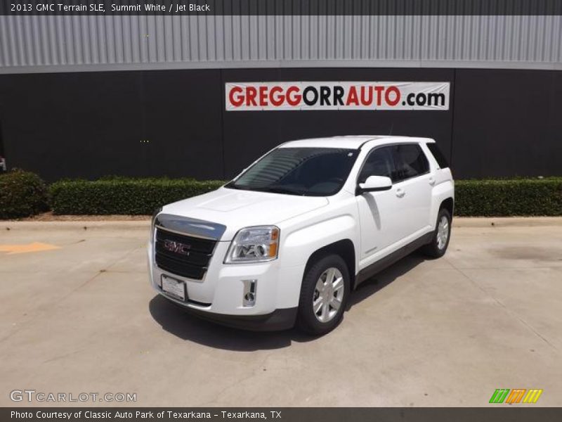 Summit White / Jet Black 2013 GMC Terrain SLE