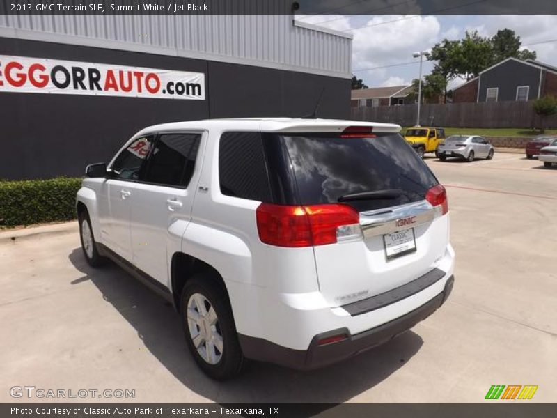 Summit White / Jet Black 2013 GMC Terrain SLE