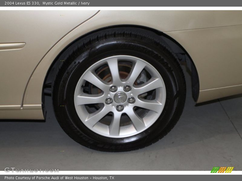 Mystic Gold Metallic / Ivory 2004 Lexus ES 330