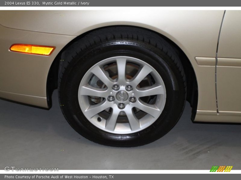 Mystic Gold Metallic / Ivory 2004 Lexus ES 330