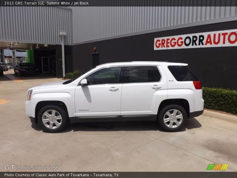 Summit White / Jet Black 2013 GMC Terrain SLE