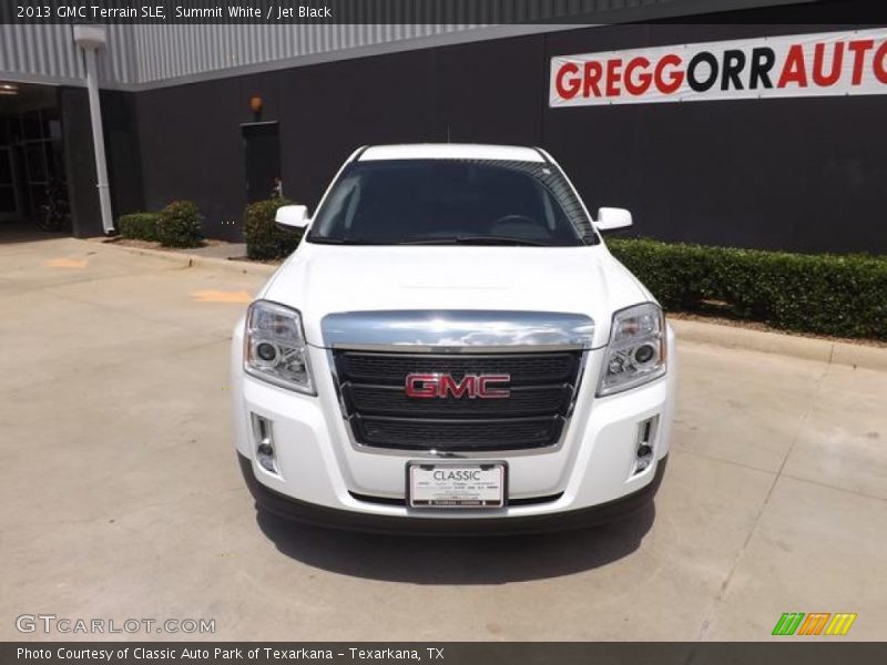 Summit White / Jet Black 2013 GMC Terrain SLE