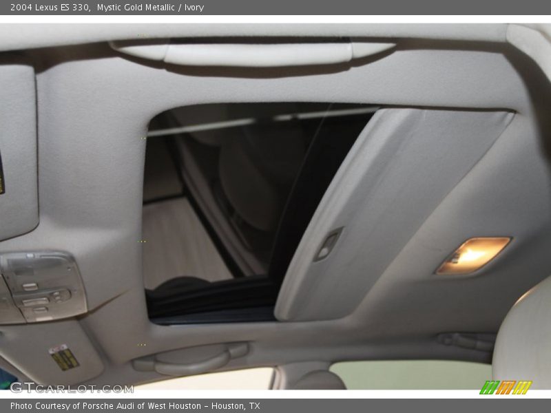 Mystic Gold Metallic / Ivory 2004 Lexus ES 330