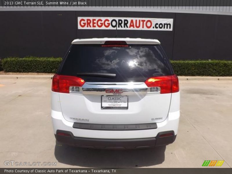 Summit White / Jet Black 2013 GMC Terrain SLE