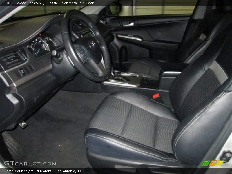 Classic Silver Metallic / Black 2012 Toyota Camry SE