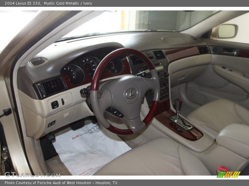 Mystic Gold Metallic / Ivory 2004 Lexus ES 330