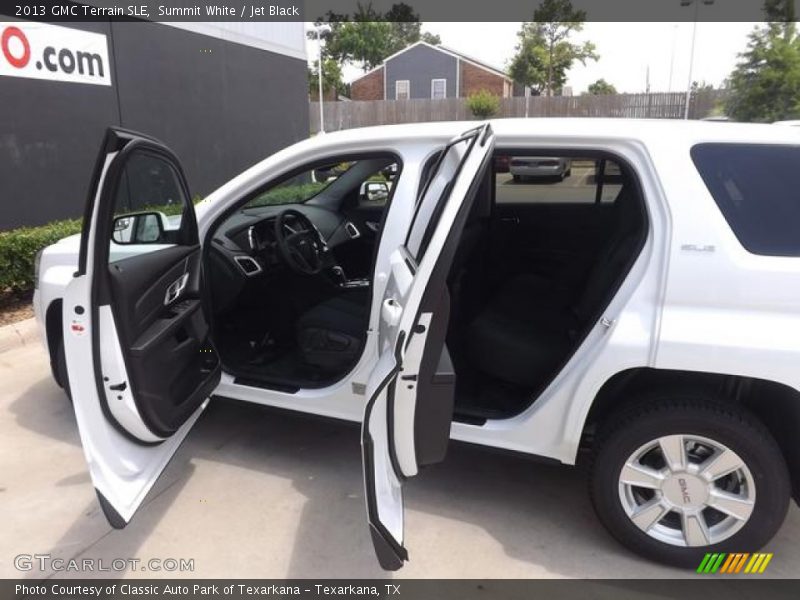 Summit White / Jet Black 2013 GMC Terrain SLE