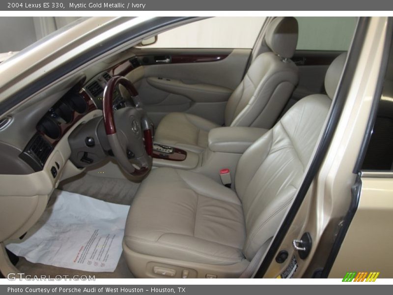 Mystic Gold Metallic / Ivory 2004 Lexus ES 330
