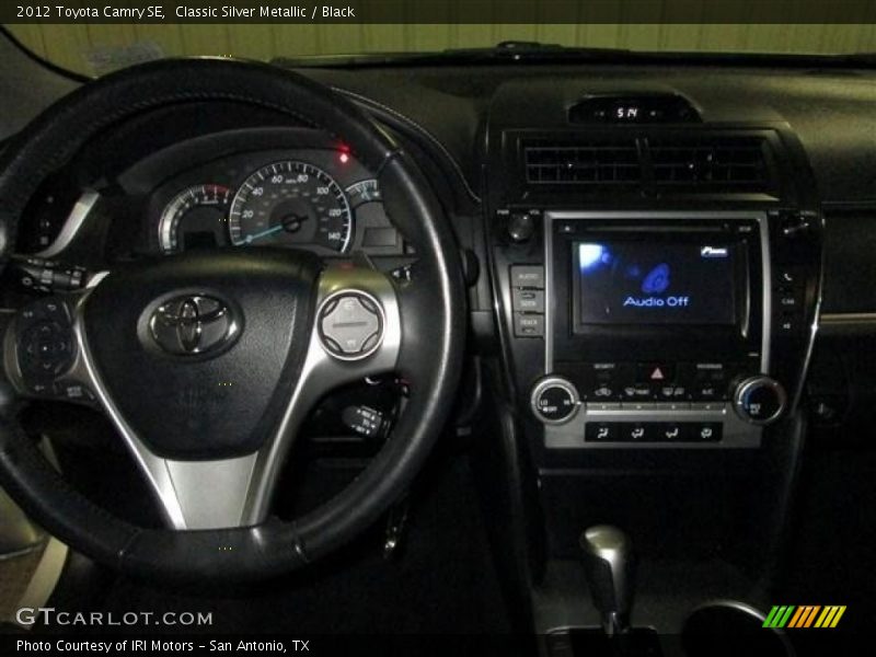 Classic Silver Metallic / Black 2012 Toyota Camry SE
