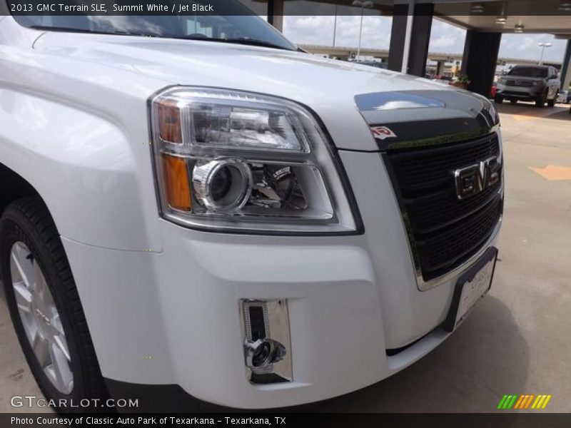 Summit White / Jet Black 2013 GMC Terrain SLE