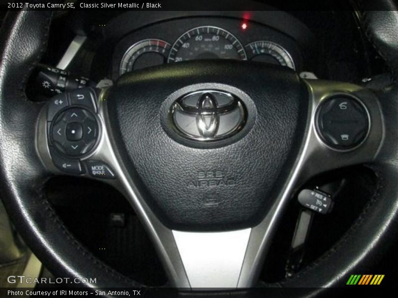 Classic Silver Metallic / Black 2012 Toyota Camry SE