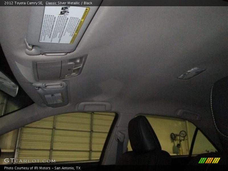 Classic Silver Metallic / Black 2012 Toyota Camry SE