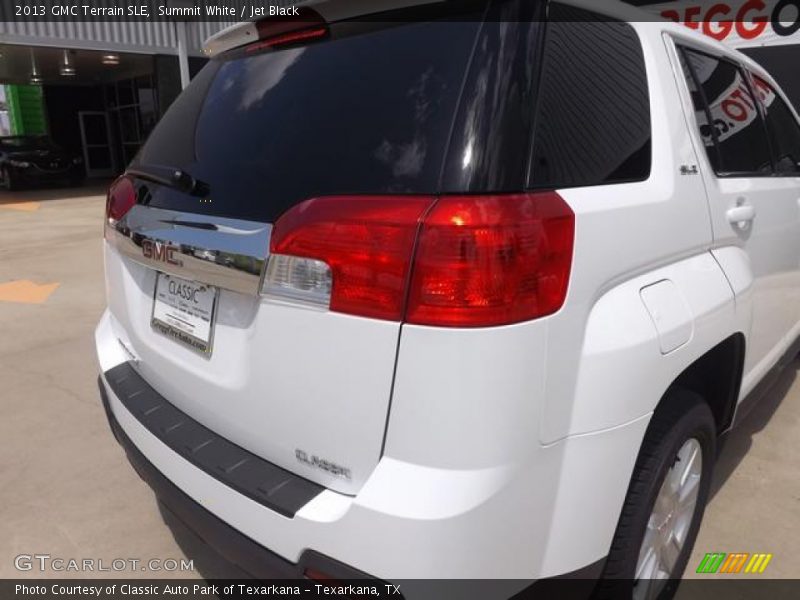 Summit White / Jet Black 2013 GMC Terrain SLE