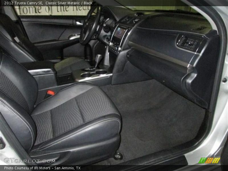 Classic Silver Metallic / Black 2012 Toyota Camry SE