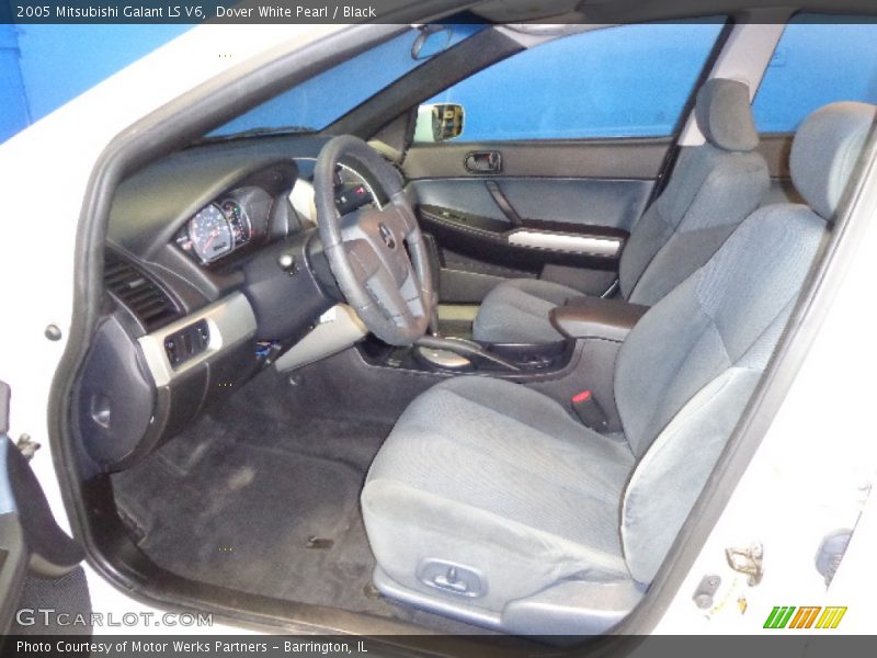  2005 Galant LS V6 Black Interior