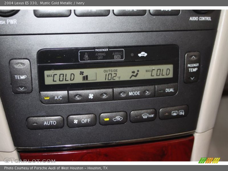 Mystic Gold Metallic / Ivory 2004 Lexus ES 330